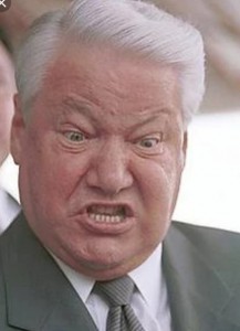 Create meme: Yeltsin, Boris Nikolayevich, shta Yeltsin, drunken Yeltsin photo