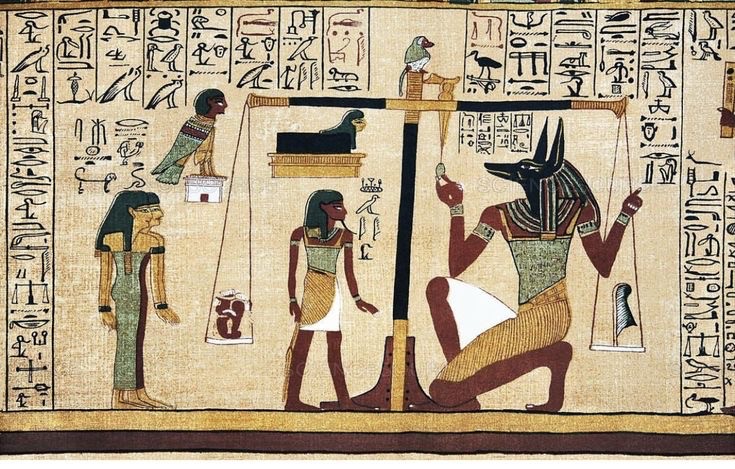 Создать мем: анубис на папирусе египет, египет папирус иероглифы анубис, египетская письменность анубис