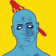 Create meme: Dr. Manhattan tattoo, doctor Manhattan pictures, Dr. Manhattan comic