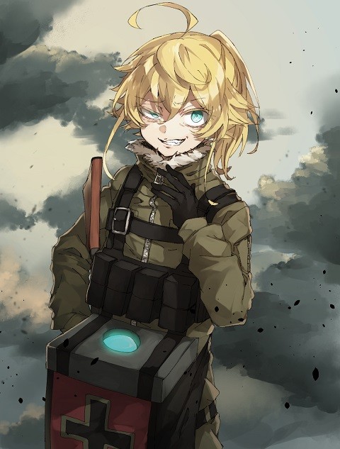 Создать мем: youjo senki, youjo senki таня дегуршаф, youjo senki таня дегуршаф manga