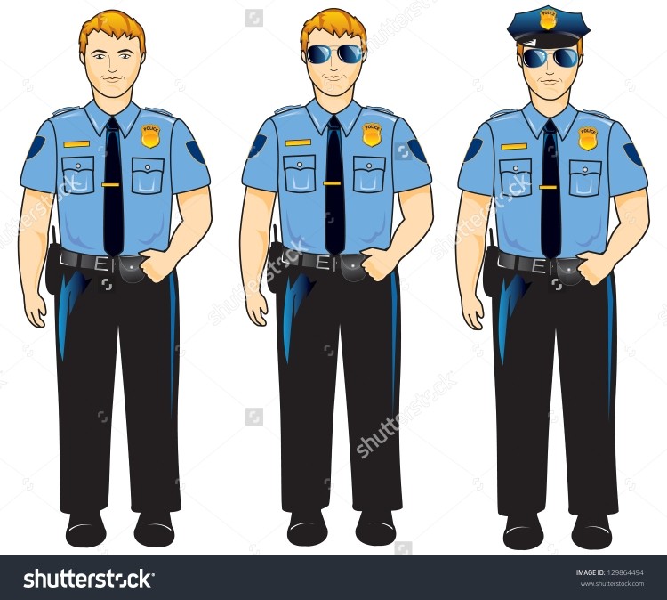 Create meme: police clipart, police clipart, form police