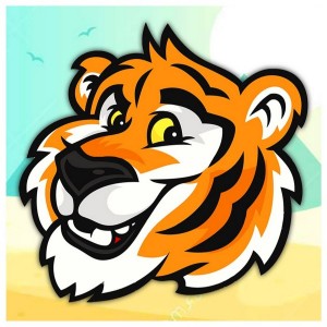 Create meme: tiger, tiger head, tiger head