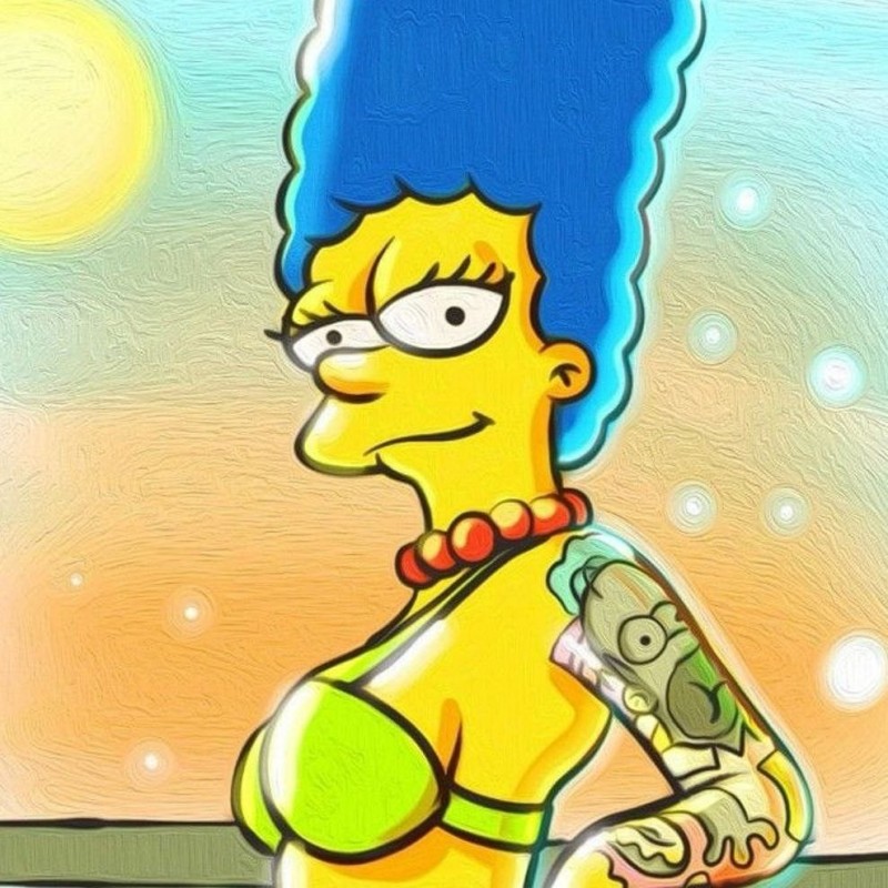 Create meme: Marge Simpson, March Simpson, the simpsons 