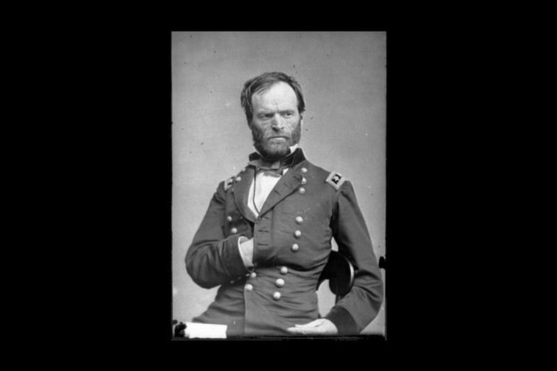 Create meme: William Tecumseh Sherman, General William Sherman, william sherman