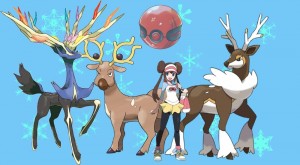 Создать мем: Покемон, pokemon ксернеас шайни, покемон yveltal x xerneas