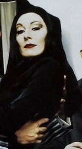 Create meme: anjelica huston, the Addams family, martisha Addams actress without makeup