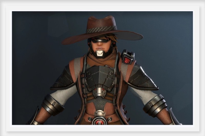 Create meme: cowboy 3d model, McCree, McCree van helsing