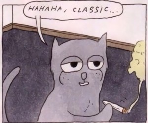Создать мем: haha classic cat, haha classic кот, haha classic
