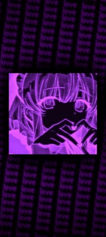 Create meme: anime purple, figure , purple ava