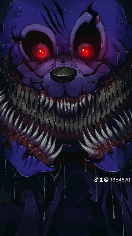 Create meme: twisted bonnie, FNAF twisted animatronics, five nights at freddy's