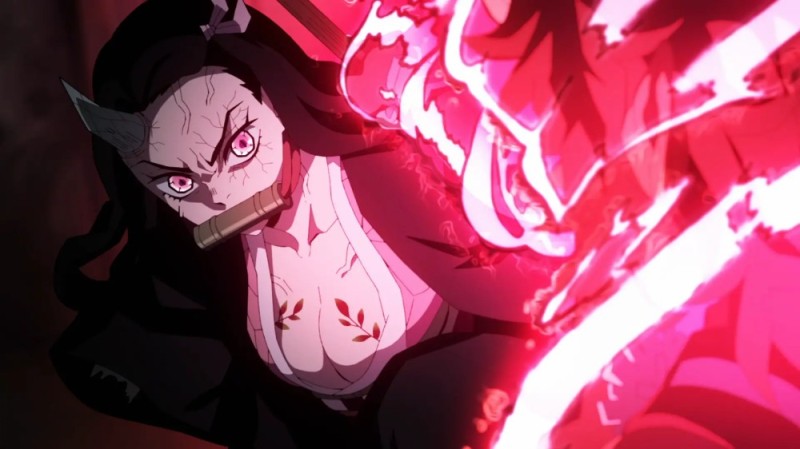 Создать мем: kimetsu no yaiba nezuko, аниме персонажи, демон slayer kimetsu