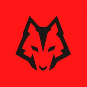 Create meme: the icon of the wolf
