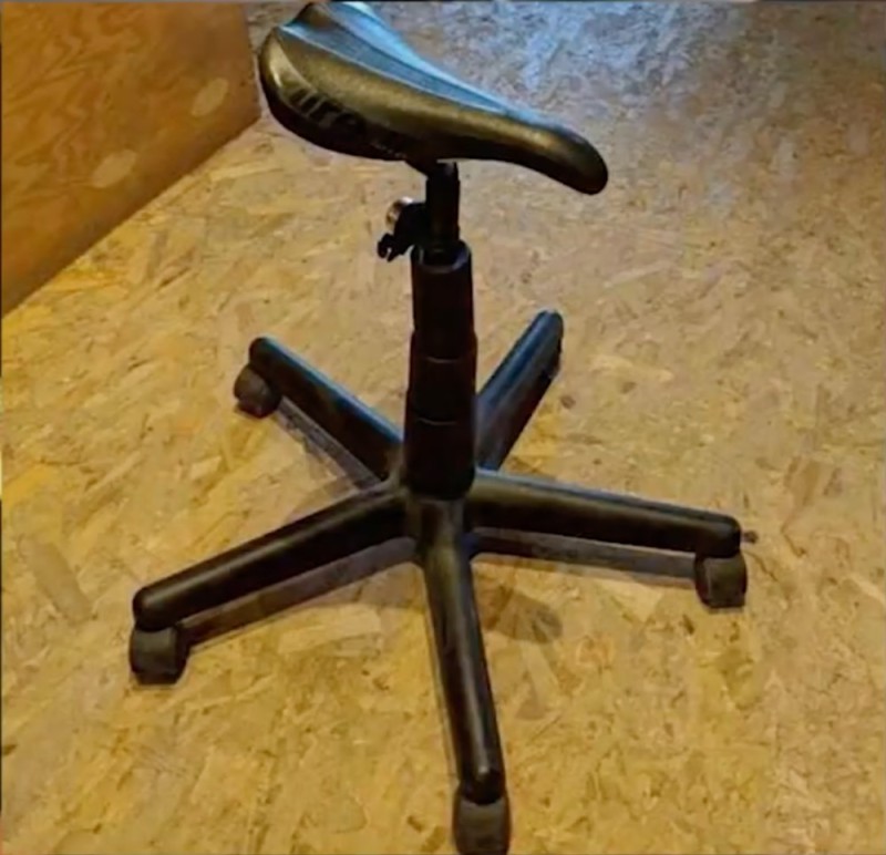 Create meme: chair saddle, office chair, bureaucrat chair