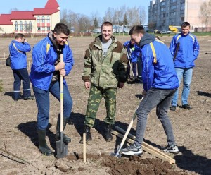 Create meme: planting trees, plant a tree, male