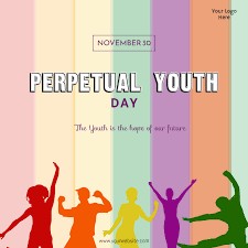 Создать мем: world youth day, фон день молодежи, international youth day афиша