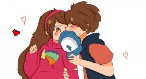 Create meme: Mabel and dipper anime, Mabel and dipper