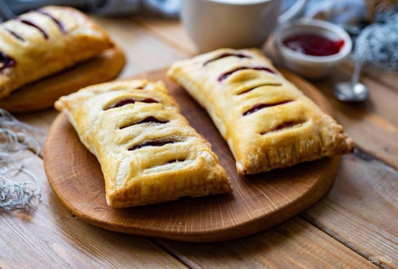 Create meme: cherry puff pastry, puff pastry, puff pastry pastry