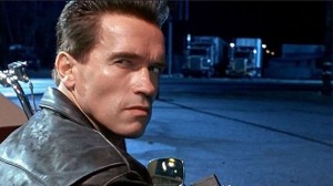 Create meme: Schwarzenegger is starring in the new terminator, terminator 2 judgment day movie 1991, Schwarzenegger terminator hasta La Vista