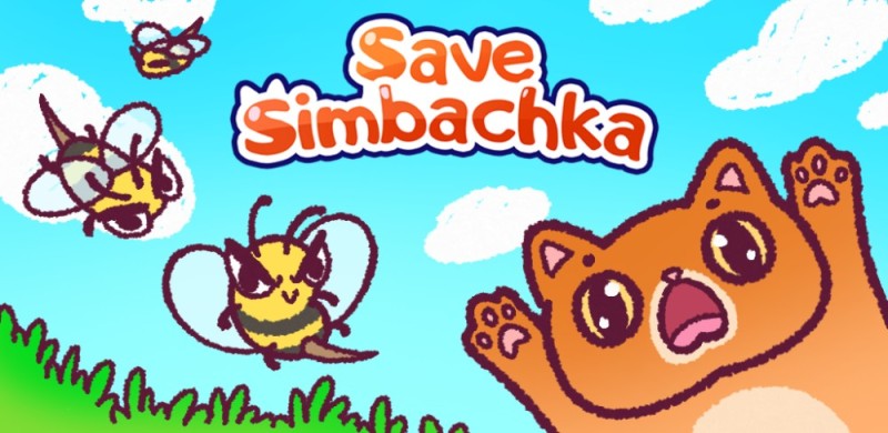 Create meme: simbochka game, save the simbochka game, simbochka game cat