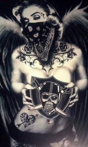 Create meme: tattoo on chest, tattoo Chicano, Chicano