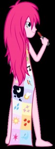 Создать мем: аниме, equestria girls, pinkie