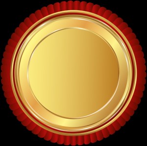 Create meme: the pattern of the coin, gold medal vector, the medal is empty