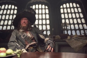 Create meme: pirates of the caribbean, captain, captain Barbossa and Karina