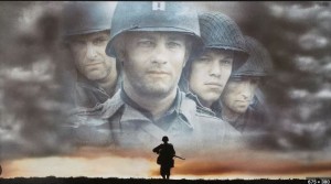 Create meme: Matt Damon, Tom Hanks saving private Ryan, saving private Ryan