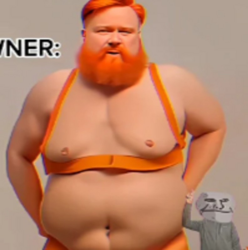 Create meme: fat man 3d model, fat people , people 