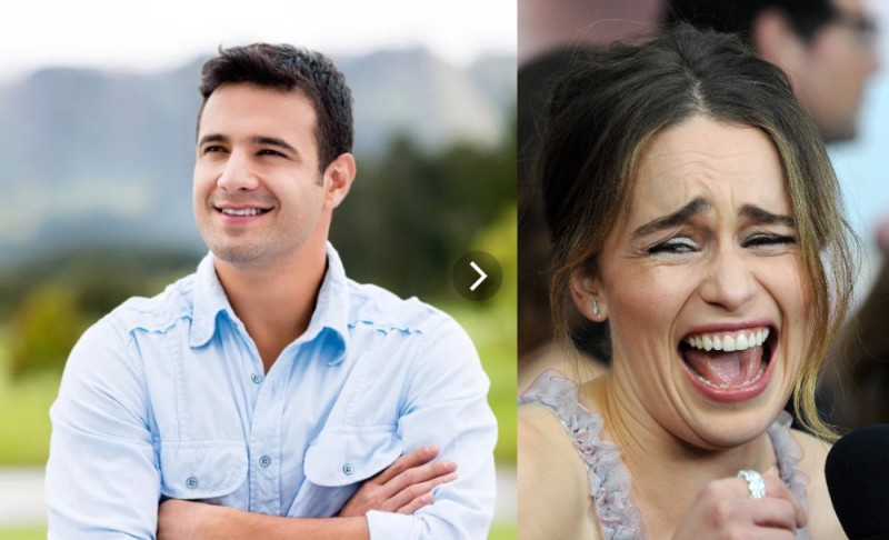 Create meme: Emilia Clarke , Emilia is an American actress, Emilia Clarke facial expressions
