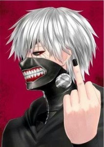 Create meme: Kakashi Tokyo ghoul, the Kaneko, Tokyo ghoul