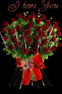 Create meme: bouquet with love for you, flowers animation, bouquets of flowers greeting cards animations