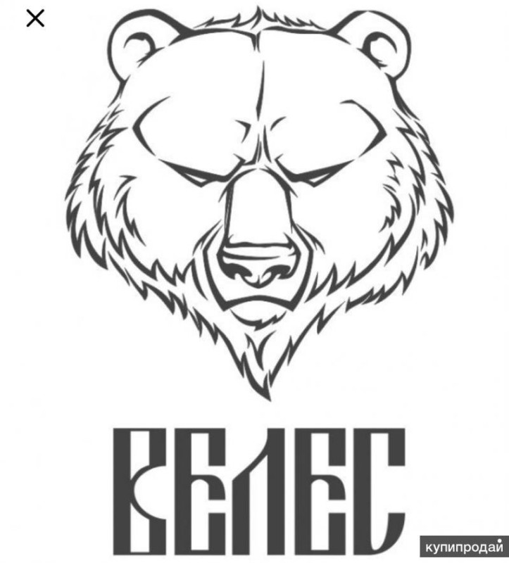 Create meme: bear stencil, bear in vector, bear symbol