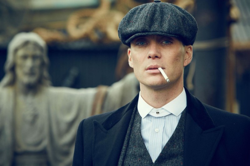 Create meme: tommy shelby, sharp visors are real, Thomas Shelby in a cap