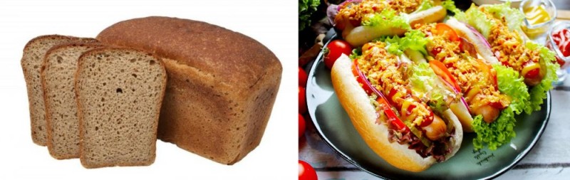 Создать мем: самый вкусный хлеб, хот дог с сосиской, домашний хот дог