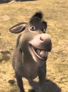 Create meme: donkey Shrek, donkey from Shrek, Shrek donkey