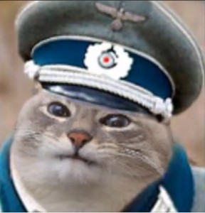 Create meme: Ein zwei Polizei, AI zwei Polizei, CAT agent LYUFTVAFE