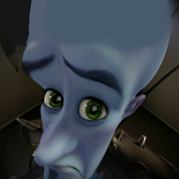 Create meme: megamind, megamind Titan, megamind Bernard