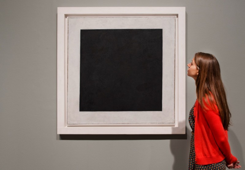 Create meme: the picture of Malevich's black square, malevich's black supremacist square, malevich 's square painting