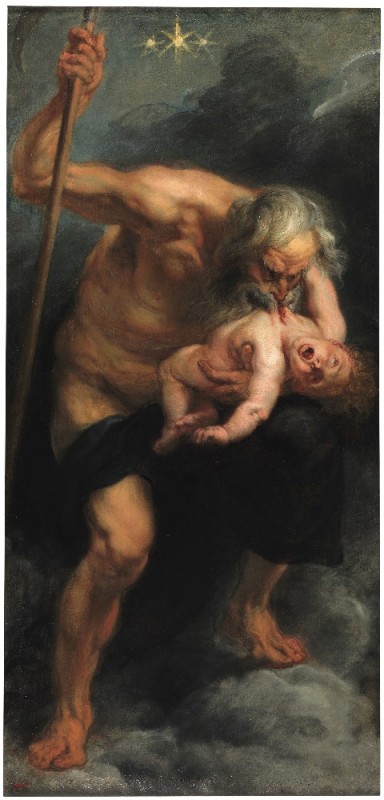 Create meme: Peter Paul Rubens Saturn devouring his son, Saturn devouring his son Rubens, Saturn devouring his son