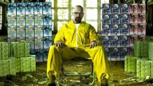 Create meme: breaking bad poster, Walter white with the money, TV series breaking bad