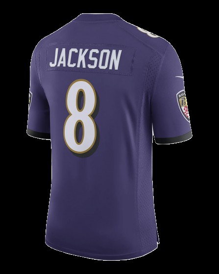 Создать мем: men's baltimore ravens lamar jackson nike black game jersey, lamar jackson jersey, football jersey
