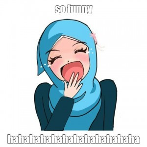 Создать мем: хиджаб гифка, стикеры для whatsapp мусульманские, аниме