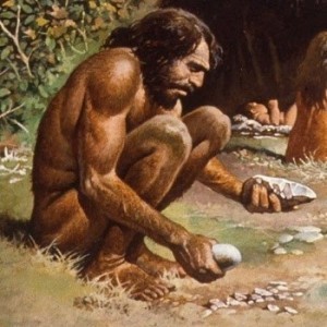 Create meme: the ancient people, the Neanderthals, a reasonable man is a reasonable homo sapiens sapiens, Neanderthals 