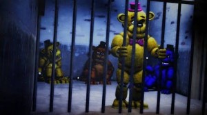 Create meme: 8 fnaf animatronics, Golden Freddy