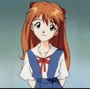 Create meme: anime characters, asuka evangelion