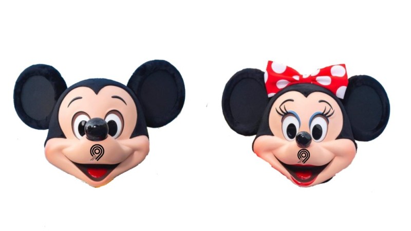 Create meme: Mickey Mouse's head, mickey mouse mask, Minnie mouse ball head