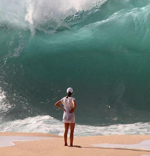 Create Meme Tsunami The Waves Big Wave Photo Pictures.