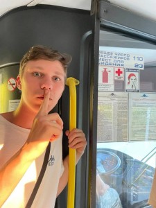 Create meme: the bus driver, people, boy