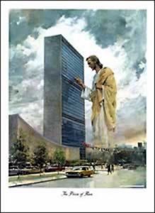 Создать мем: the united nations, иисус христос стучится в дверь, свидетели иеговы иисус